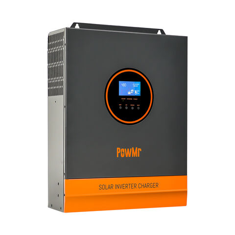 Onduleur Solaire Hybride PowMr 5kW 48V Hors Réseau MPPT, Large Tension 500V - Meilleure Vente!