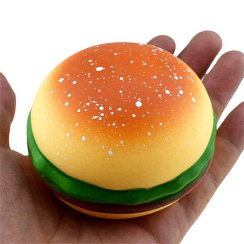 custom high quality giant hamburger squishy