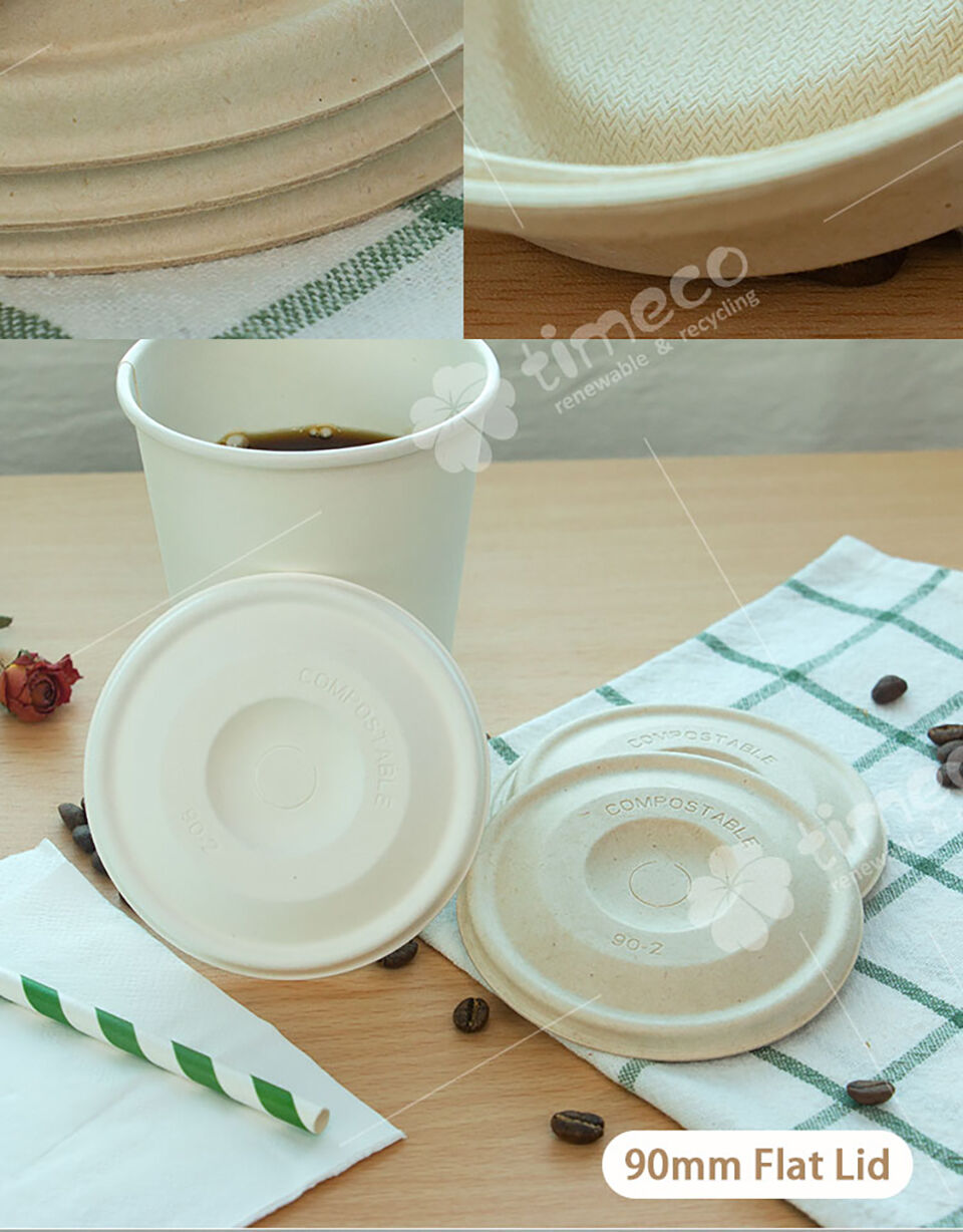 Best Stopper for Disposable Bagasse Coffee Cup Lids factory and suppliers