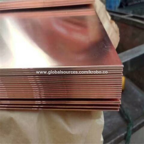 COYOUCO Pure Copper Sheet, 200/300Mmx200/300Mm, 10Mm Thickness, Copper  Plate for Crafting, Jewelry, Repair, Electrical, Industry,10 * 200 * 200mm