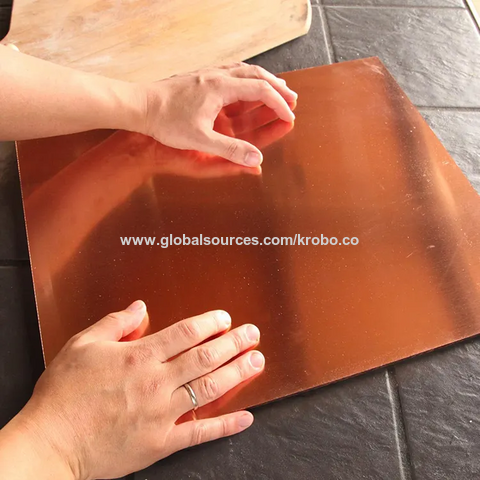 Wholesale 10 Gauge C1100 C1220 0.5mm 3mm 5mm Thickness Copper Plate Sheet -  China Copper Plate, Copper Sheet