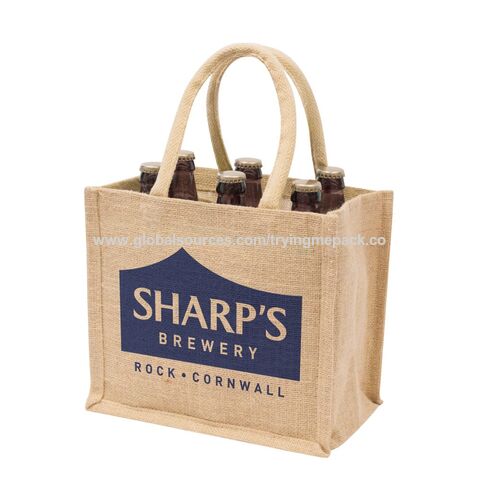 Buy Wholesale China High Quality Cotton Canvas Jute Bag Promotion Blank  Tote Bag With Custom Logo & Jute Bag,jute Tote Bag at USD 1.08