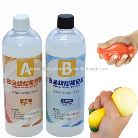 Strong Adhesive Translucent Platinum Cure Silicone Rubber For Bracelet  Products