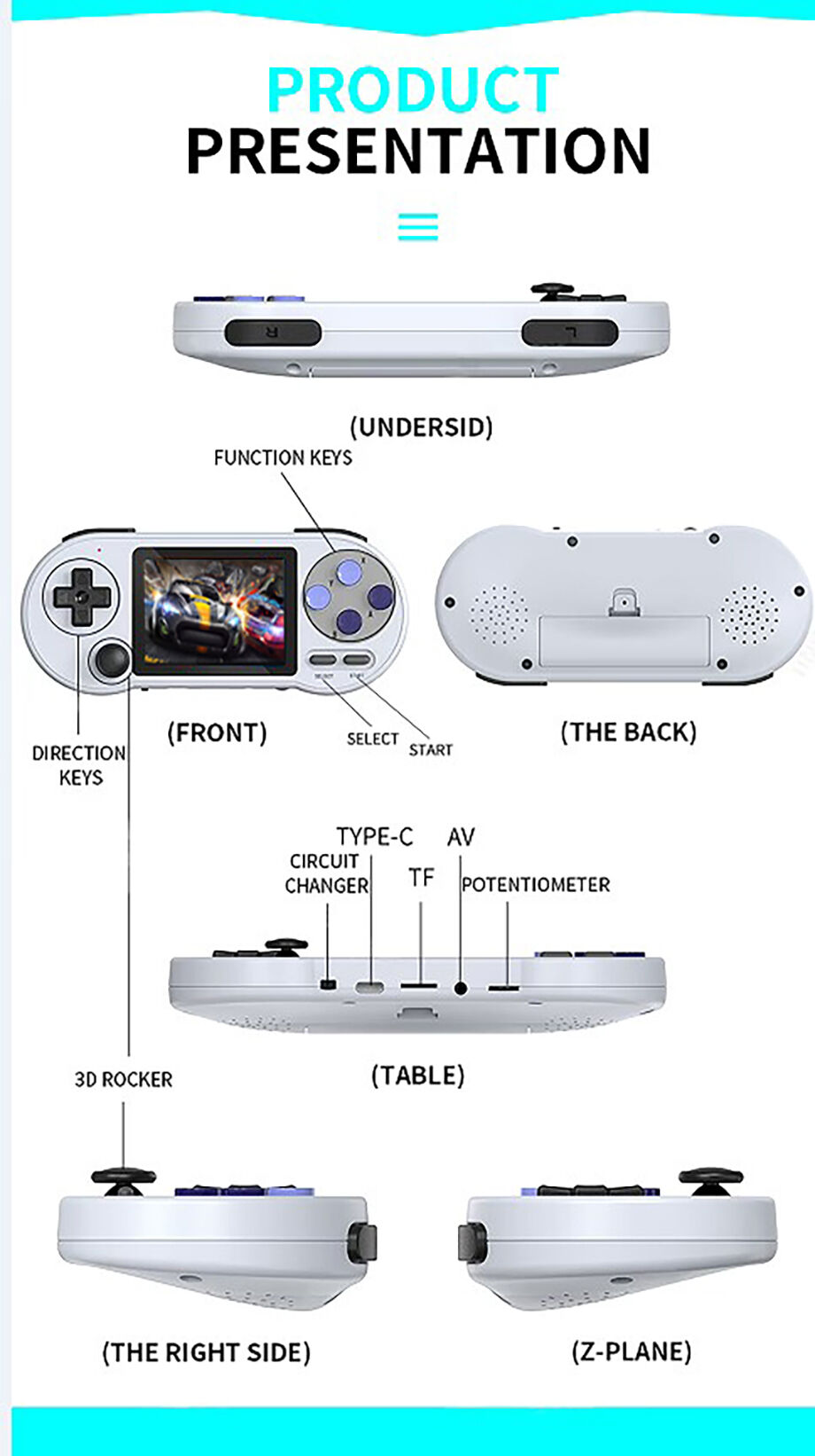 Buy Wholesale China X Sf2000 Handheld Game Console 3 Inch Ips Screen ...
