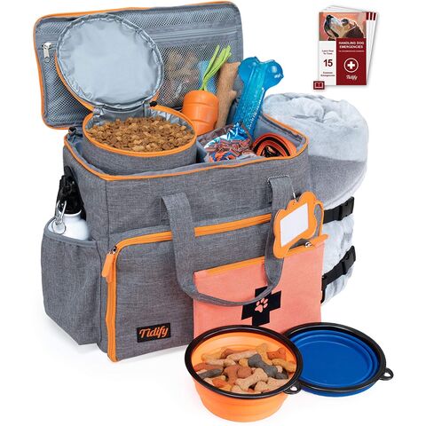 Caliente 2023 perro bolsa de viaje semana fuera durante la noche accesorios organizador mascota Primeros Auxilios bolsa perro bolsa de viaje semana
