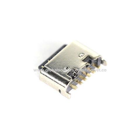 Homyet Usb 3.1 Type-c Vertical Female 6pin Smd Usb