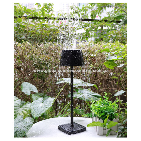 Solvinden Lamp Led Table Lamp Battery Modern Hotel Style Metal