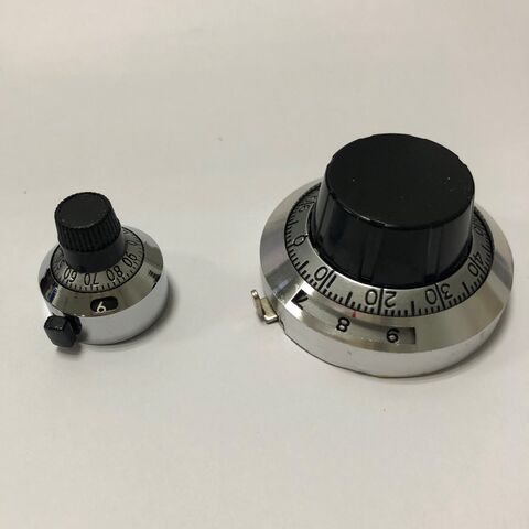 Materiais de alta qualidade para a indústria militar: Botão de discagem de 46 mm para potenciômetro de precisão de fio enrolado 3590S