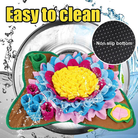 Buy Wholesale China Big Flower Dogs Snuffle Mat Washable Pet Feeding Treats  Puzzle Sniff Pad For Dog Training Snuffle Feeding Bowl Stress Relief Toy &  Snuffle Mat at USD 4.75