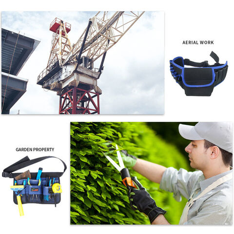 Sac à outils d'électricien avec conception OEM/ODM, sac banane pour outils