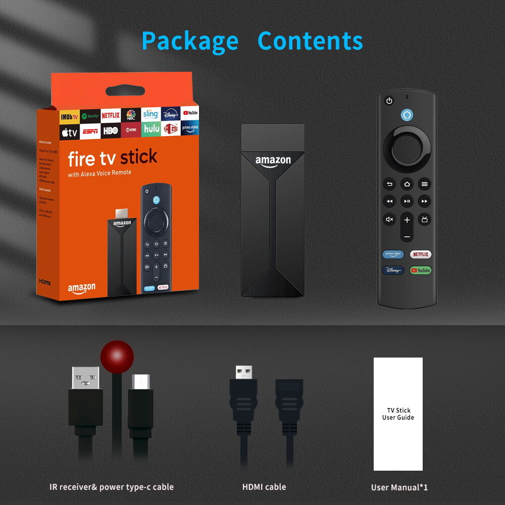 All-new  Fire Tv Stick 4k Streaming Device, Includes Support