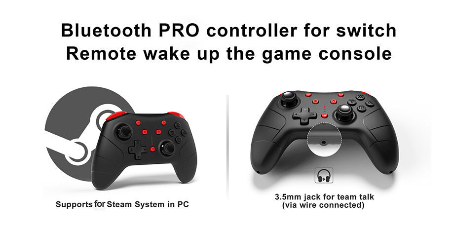Switch Button Controller Bluetooth Buy Wholesale China Hot Bluetooth Gamepad With Motion Sensor Back ...