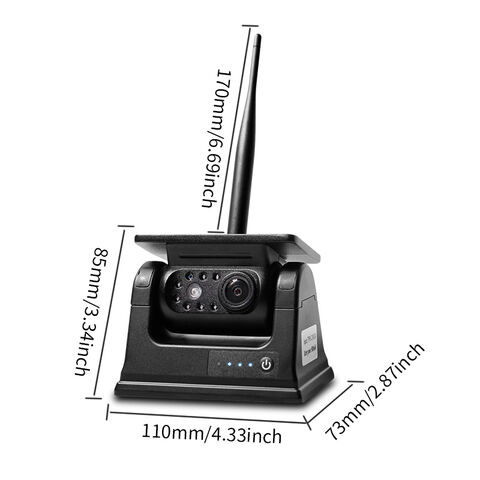 Chine Moniteur LCD 1 CH 7 ”FHD 1080P 2.4G Caméra de sécurité de recul sans  fil Système de caméra de camion de bus Fabricant et fournisseur sans fil
