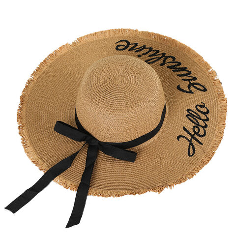 Hand-Woven Crochet Straw Hat Summer Hollow Bow Tie Folding Seaside Sunshade  Sunscreen Hat - China Beach Summer Straw Hat and Natural Raffia Bowknot  Decoration Straw Hat price