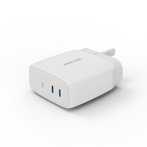 شاحن USB متعدد المنافذ 100 واط، مزود طاقة ذكي شاحن GaN، شاحن سريع PD