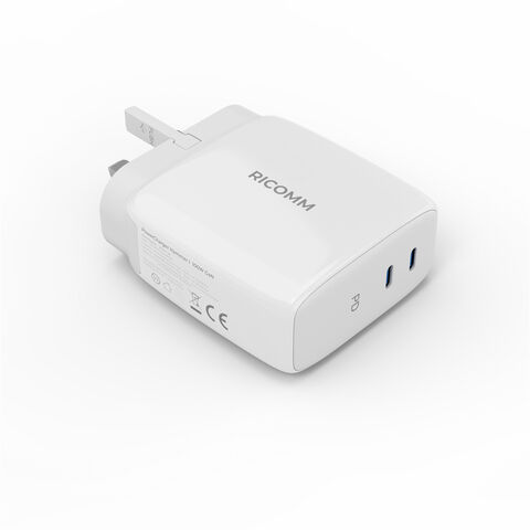 شاحن USB متعدد المنافذ 100 واط، مزود طاقة ذكي شاحن GaN، شاحن سريع PD