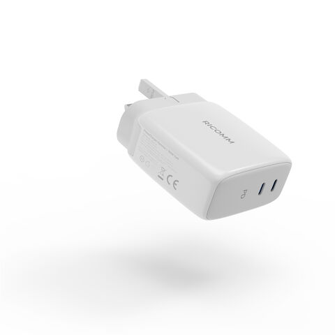 شاحن USB متعدد المنافذ 100 واط، مزود طاقة ذكي شاحن GaN، شاحن سريع PD