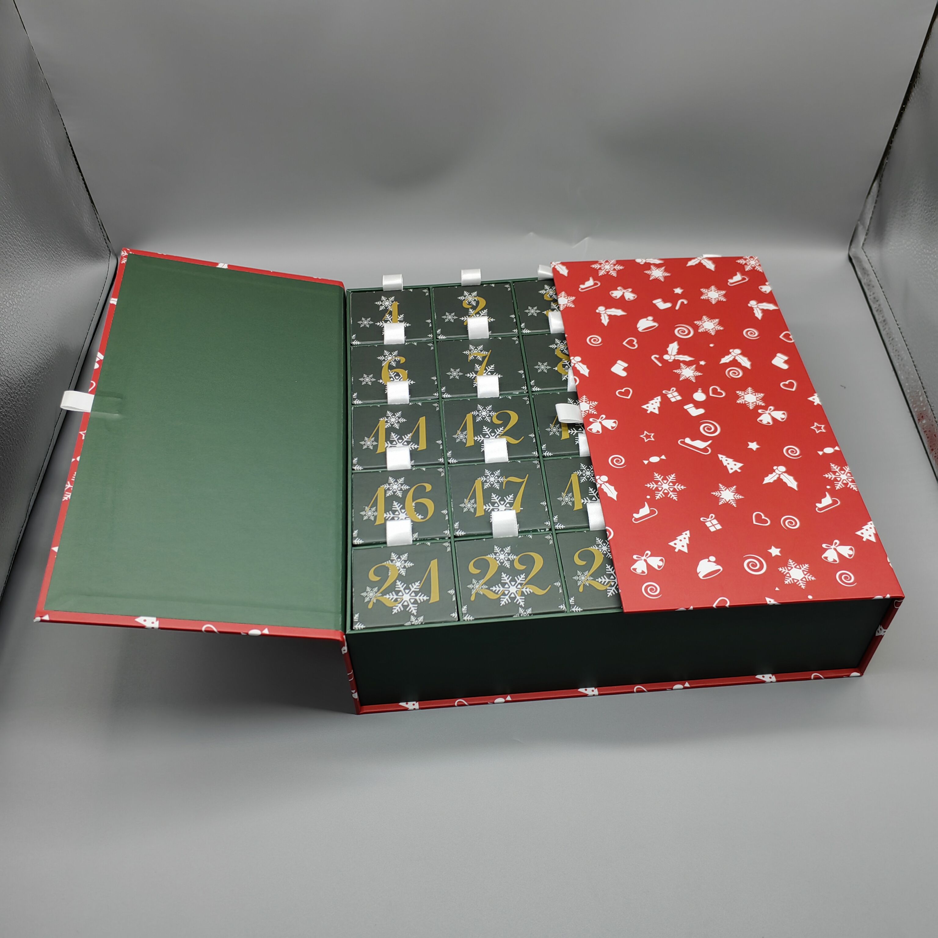 Wholesale Custom Christmas Packaging Gift Box Christmas Advent Calendar ...