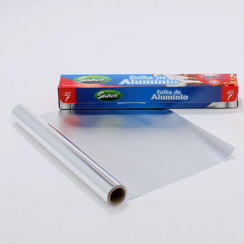9x10,75/500 Blatt Aluminiumfolienpapier Pop-Up-Spender geprägt Lebensmittelverpackung Catering-Service