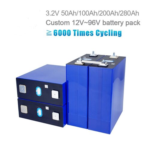 Buy Wholesale China High Capacity 3.2v 304ah 302ah Lifepo4 Battery Lithium  Iron Prismatic Battery Cell For Solar Energy & Litium Battery at USD 100