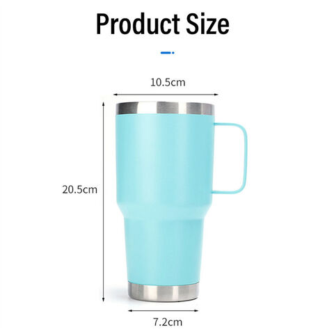 24oz Custom Engraved YETI Mug, Vacuum Sealed Mug With Handle