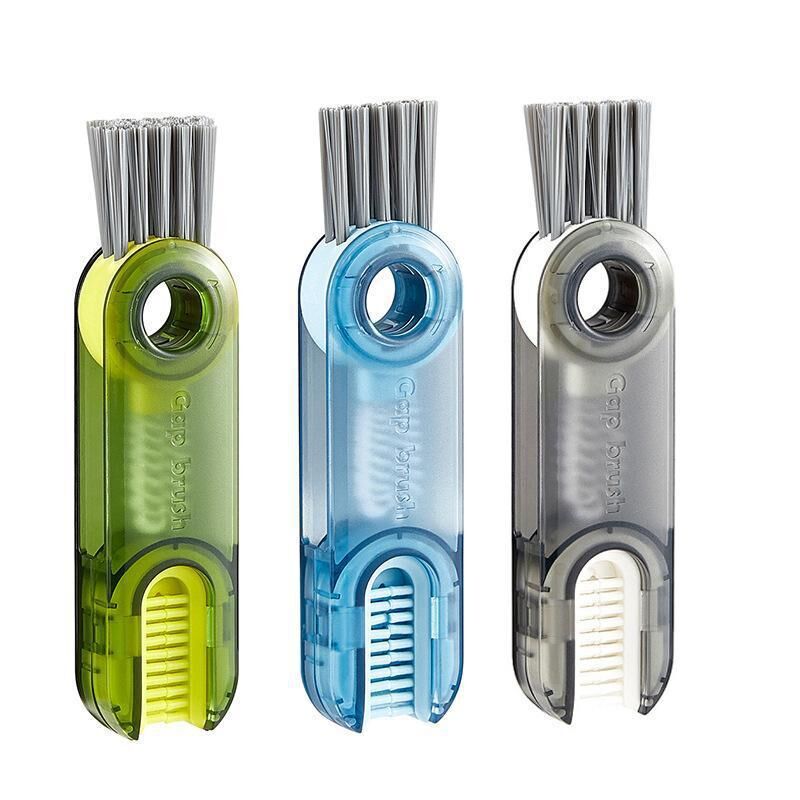 MINI 3-IN-1 Functions Plastic Straw Tube Brush & Gap Brush Washing