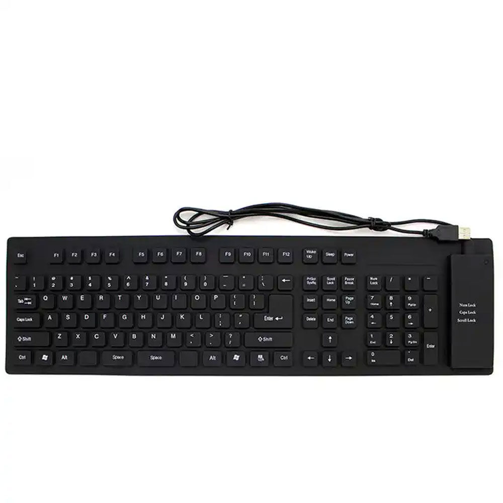 Buy Wholesale China Factory Supply Full Size 109 Key Flexible Keyboard