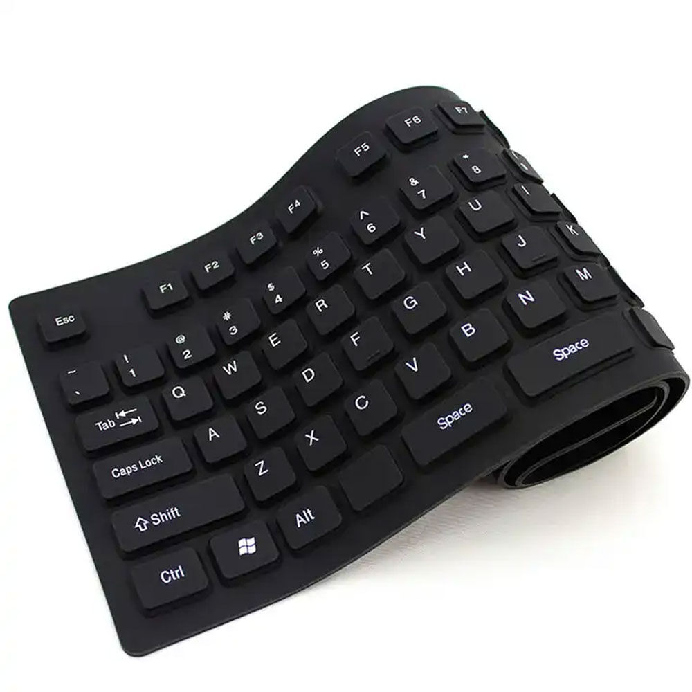 Buy Wholesale China Factory Supply Full Size 109 Key Flexible Keyboard