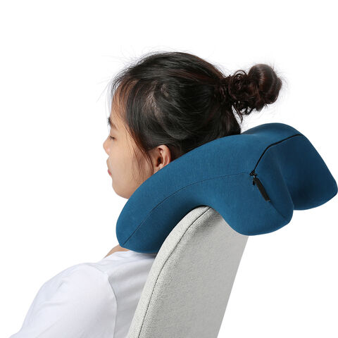 Buy Wholesale China Hot Sell Travel Pillow Ultralight Inflatable Neck Pillow  For Airplane, Car, Home, Office, Gaming & Travel Pillow at USD 2.35