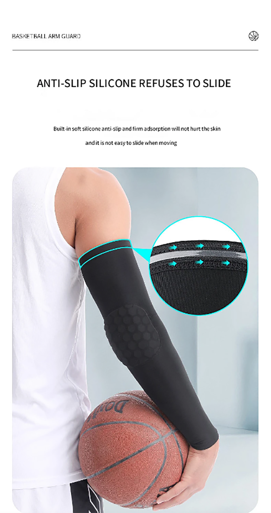 2 Manchons Coude En Néoprène 5mm - Protection Pour Sport (basket, Muscu)