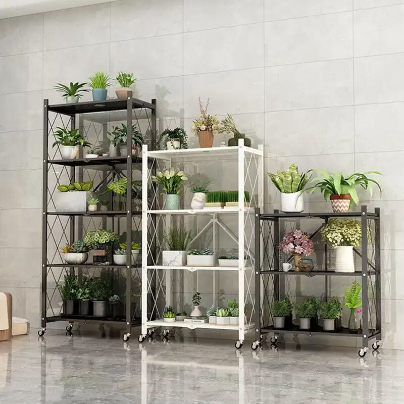 Customised Foldable Racks Buy Wholesale China High Quality Multilevel Kitchen Portable Folding ...