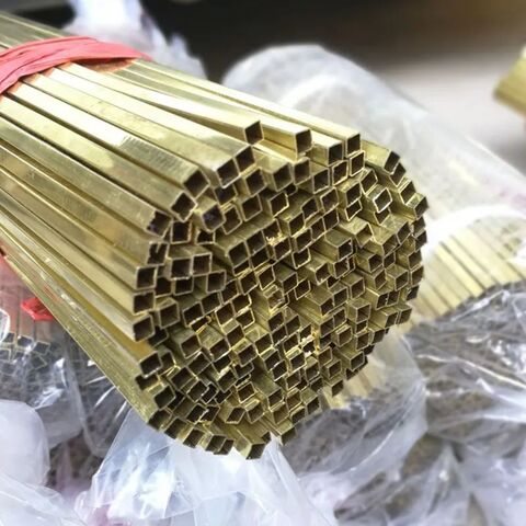 H63 C44300 Heat Exchanger Straight Brass Tube Copper Pipe