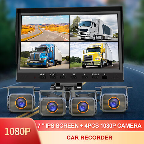 Caméra de sécurité de Voiture, caméra de Tableau de Bord de Voiture FHD  1080P Avant pour Camion pour Voiture
