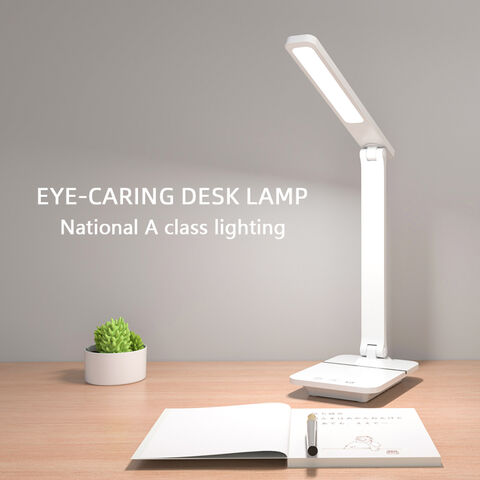 Lampe de bureau Led, Lampe de Table Rechargeable Usb Touch Lampe de Lecture  Portable à économie d'énergie