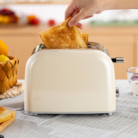 Buy Wholesale China Toaster Wide Slot 2 Slice Toaster Bagel Function  Removable Crumb Tray & Toaster at USD 5.75