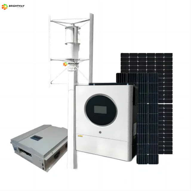 Buy Wholesale China Brightway Wind Solar Power System 5kw 5kva