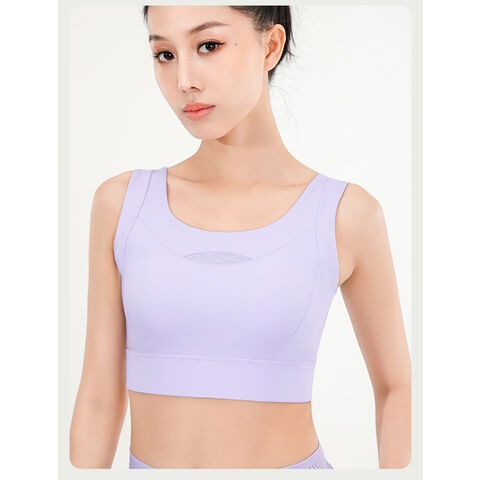 New Style Active Girls Fitness Sports Bra Shockproof Yoga Top Workout  Underwear for Running - China Sports Bra and Sports Wear price