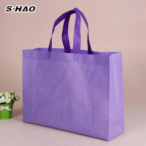 Bolsas de compra promocionales ecológicas, baratas al por mayor, de aspecto agradable, hechas de seda de organza
