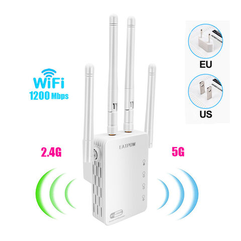 Wifi Extender 1200Mbps 2.4G and 5G Wifi Repeater