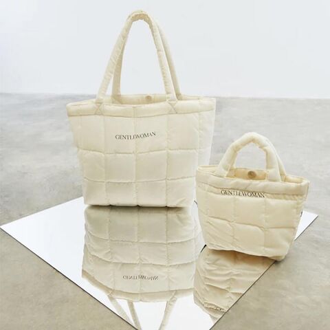 【Gentlewoman】HOLLYWOOD PUFFER BAG ブラック トートバッグ GENTLEWOMAN☆HOLLYWOOD PUFFER BAG バッグ 日本未入荷