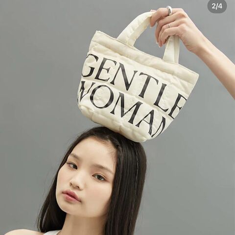 Shoulder Tote Bag Gentle Woman Custom Popular Puffer Tote