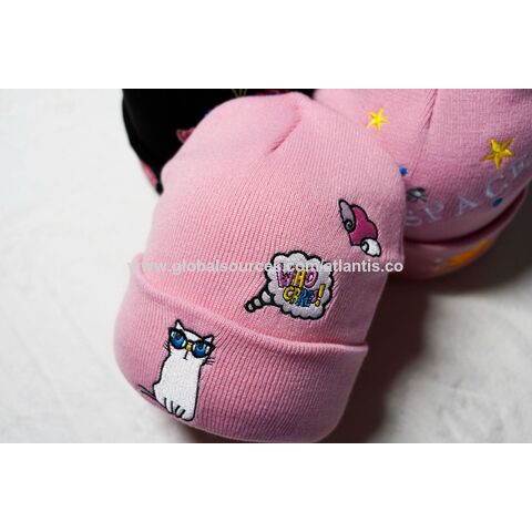 Hot Sale Ribbed Striped Skully Beanie Hat with Custom Logo Unisex Men Women Luxury Fluffy Winter Hat