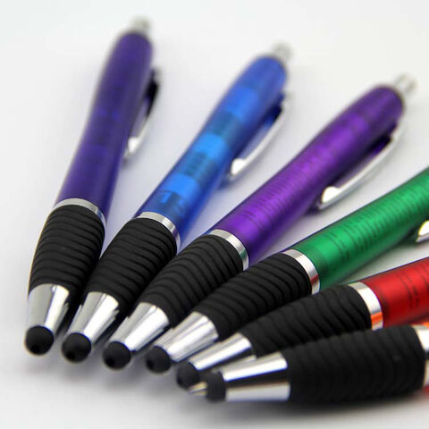 Stylo à Bille Publicitaire avec Bannière Déroulable Tactile Scream - Articles Promotionnels en Gros