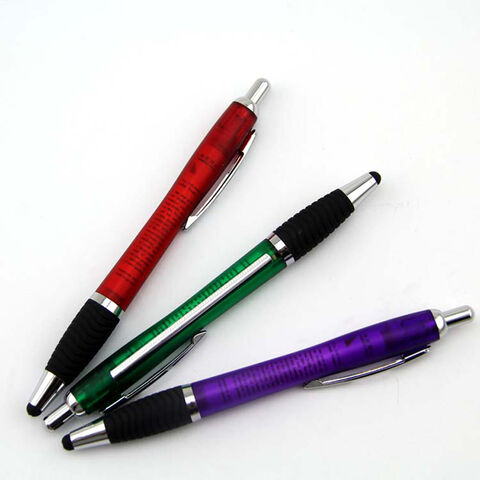 Stylo à Bille Publicitaire avec Bannière Déroulable Tactile Scream - Articles Promotionnels en Gros