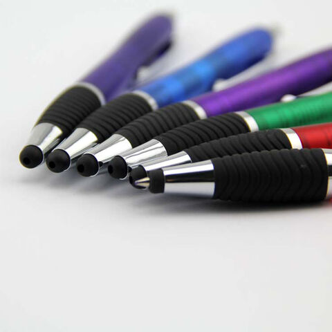 Stylo à Bille Publicitaire avec Bannière Déroulable Tactile Scream - Articles Promotionnels en Gros