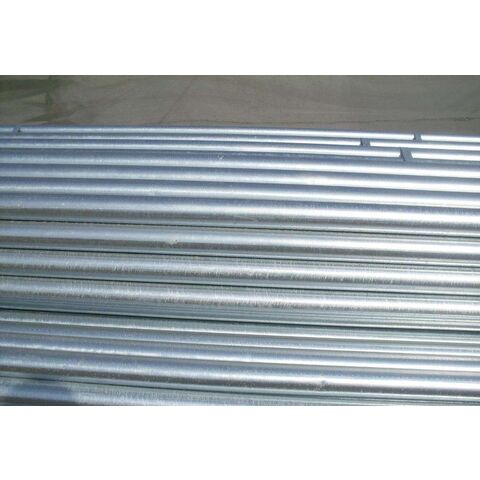 Tubos circulares galvanizados Tubos GI Tubos de acero recubiertos de zinc