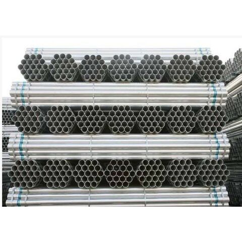 Tubos circulares galvanizados Tubos GI Tubos de acero recubiertos de zinc