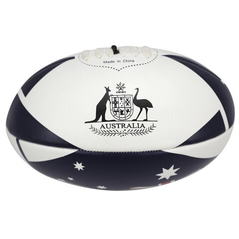Werbe-Rugbyball aus TPU, Größe 7, maschinengenäht - Perfekt für Sportmarketing