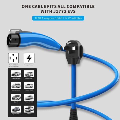 Green Cell EV Charging Cable 5m Type 2, 22kW, 32A 