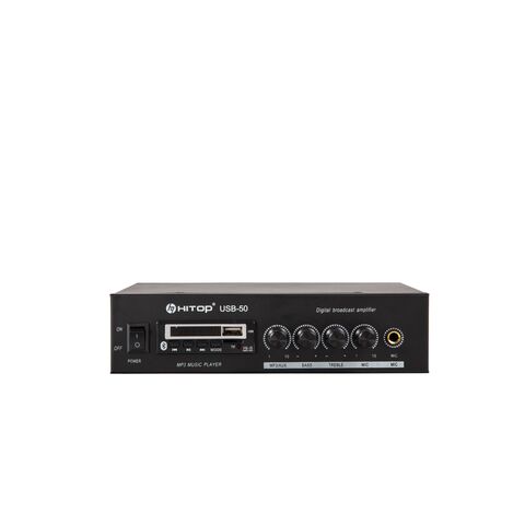 Integrierter Großhandelsverstärker, professioneller Karaoke-Verstärker mit Bluetooth, MP3, USB, SD-Karte